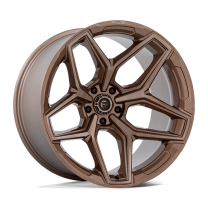 Fuel 1PC FLUX 20x10 5x127 -18 Platinum Bronze