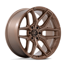 Fuel 1PC FLUX 17x9 6x135 -12 Platinum Bronze