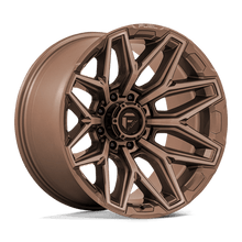 Fuel 1PC FLUX 20x9 8x165.1 +1 Platinum Bronze