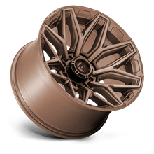 Fuel 1PC FLUX 20x10 8x180 -18 Platinum Bronze