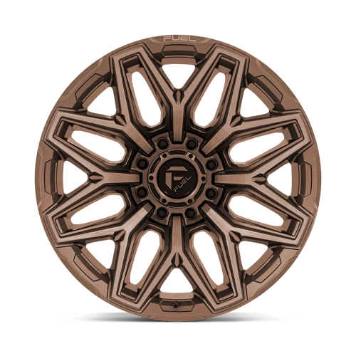 Fuel 1PC FLUX 20x10 8x165.1 -18 Platinum Bronze