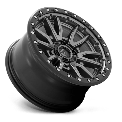 Fuel 1PC D680 REBEL 20x10 8x170 -18 Matte Gunmetal Black Bead Ring