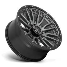 Fuel 1PC D680 REBEL 22x10 8x165.1 -18 Matte Gunmetal Black Bead Ring
