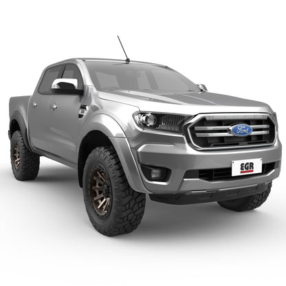 Ford Ranger PX EGR Fender Flares – full front-side view displaying enhanced wheel arch protection