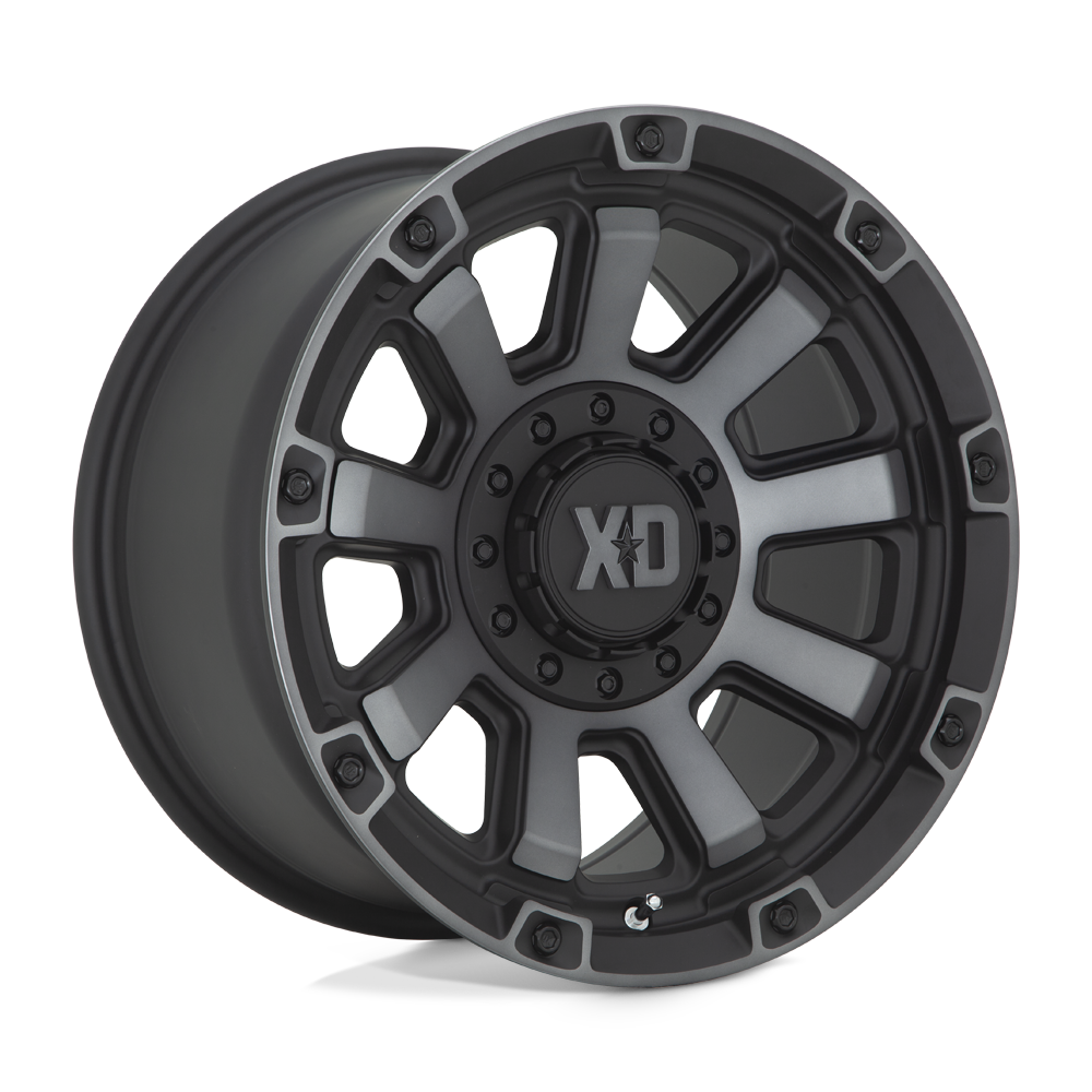 SATIN BLACK W/ GRAY TINT