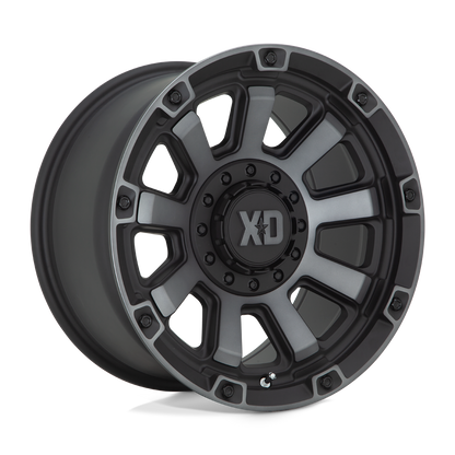 SATIN BLACK W/ GRAY TINT