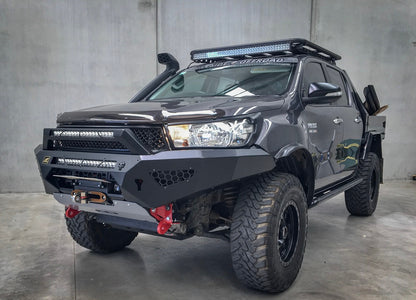 Predator Bull bar Hilux N80 with Stealth top hoop