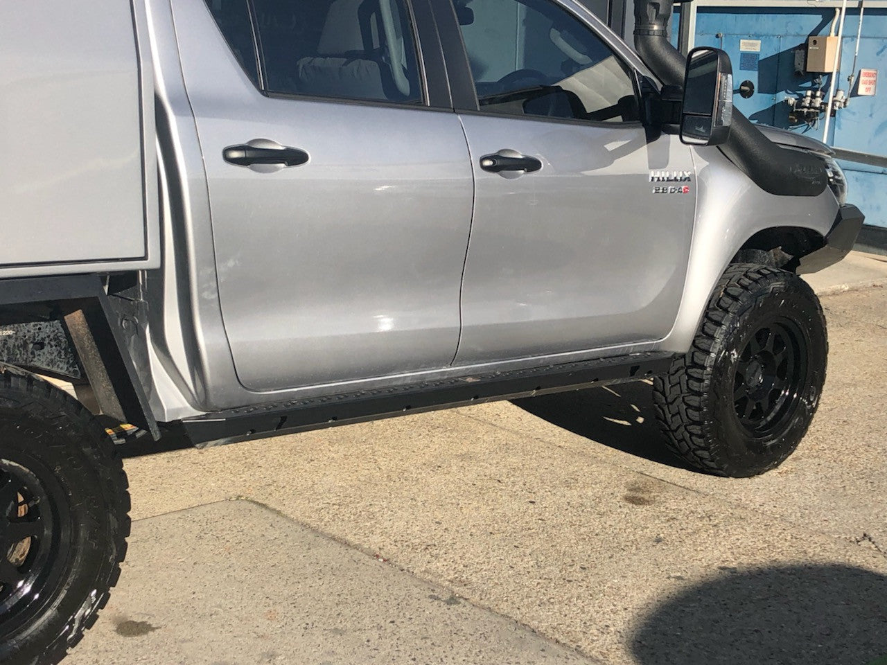 Toyota Hilux N80 Welded Rock sliders