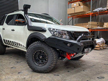 Offroad Animal Predator bar Nissan Navara NP300 with stealth hoop and 2 lights