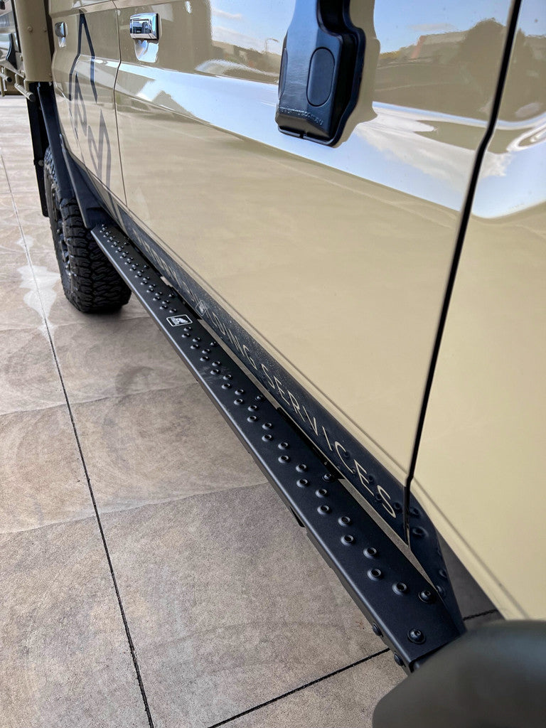 LC79 Slider and scrub rails
