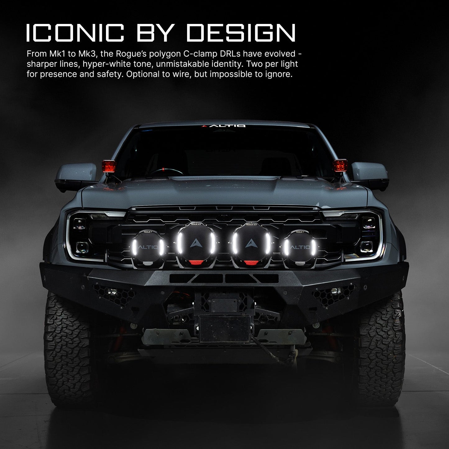 ALTIQ™ Rogue 8.5' Mk3 - LED Driving Lights