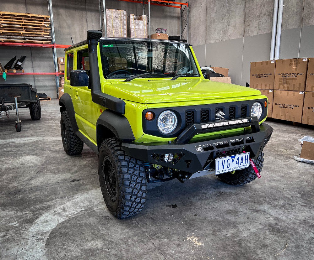 Predator bar with optional hoop and lights for Suzuki Jimny JB74