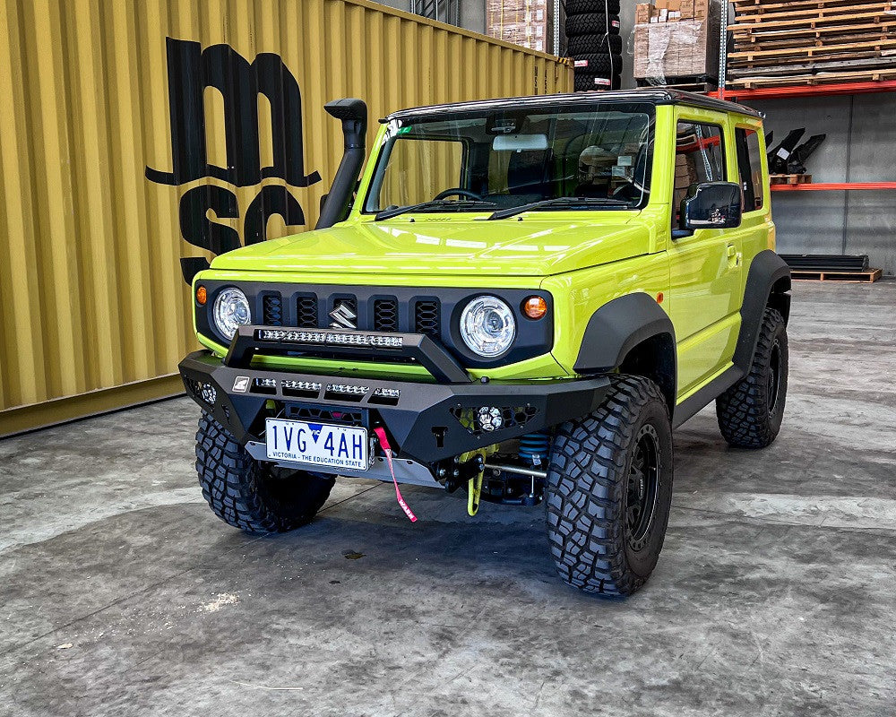 Predator bar with optional hoop and lights for Suzuki Jimny JB74