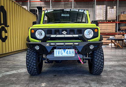 Predator bar with optional hoop and lights for Suzuki Jimny JB74