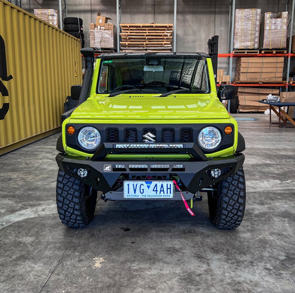 Predator bar with optional hoop and lights for Suzuki Jimny JB74