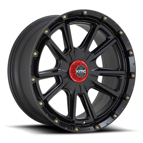 KMC KM100 SYNC 20x9 5x150 +18 Satin Black