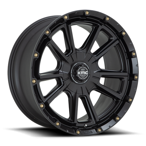 KMC KM100 SYNC 20x9 5.5 +18 Satin Black