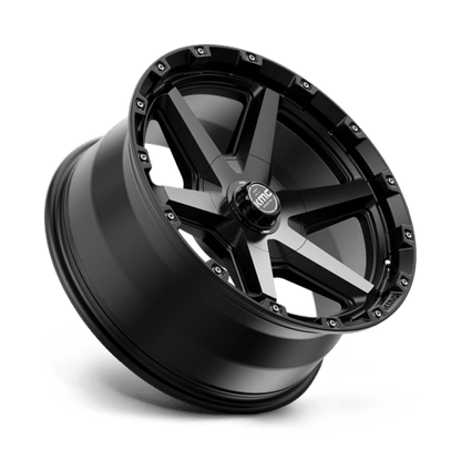 KMC KM101 TEMPO 20x9 5.5 +0 Satin Black W/ Gray Tint