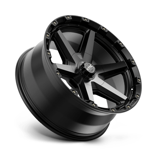 KMC KM101 TEMPO 20x9 5.5 +0 Satin Black W/ Gray Tint