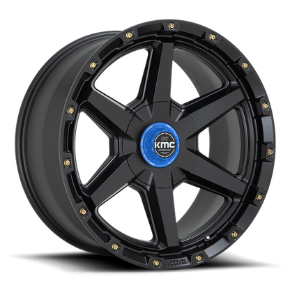 KMC KM101 TEMPO 20x9 5x150 +18 Satin Black