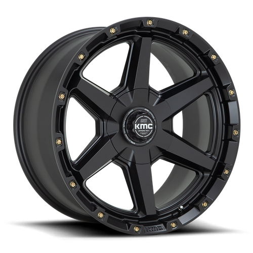 KMC KM101 TEMPO 20x9 5x150 +18 Satin Black