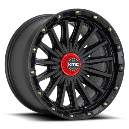 KMC KM102 SIGNAL 20x9 5.5 +0 Satin Black