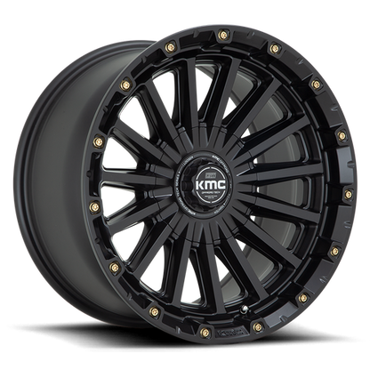KMC KM102 SIGNAL 20x9 5.5 +0 Satin Black