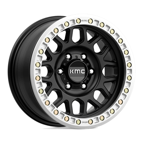 KMC KM234 GRENADE DESERT BEADLOCK 17x8.5 +0 Satin Black