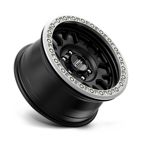 KMC KM234 GRENADE DESERT BEADLOCK 17x8.5 +0 Satin Black