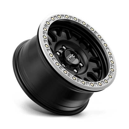 KMC KM234 GRENADE DESERT BEADLOCK 17x8.5 +0 Satin Black