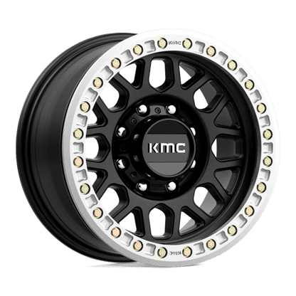 KMC KM234 GRENADE DESERT BEADLOCK 17x8.5 8x165.1 +0 Satin Black