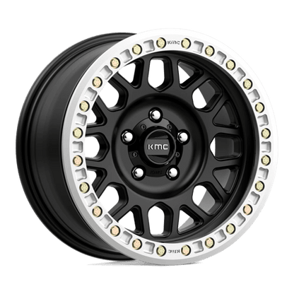 KMC KM234 GRENADE DESERT BEADLOCK 20x9 5x127 -12 Satin Black