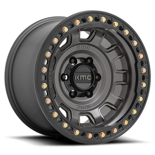KMC KM236 TANK BEADLOCK 17x9 6x139.7 -38 Anthracite