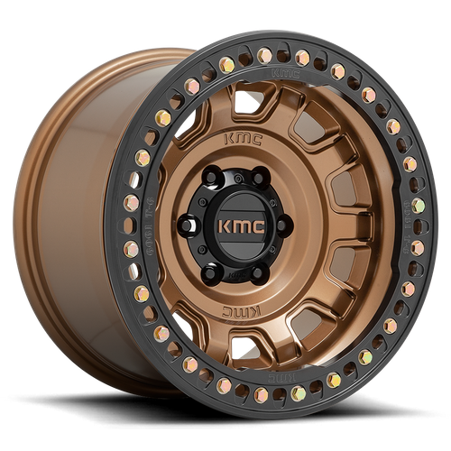 KMC KM236 TANK BEADLOCK 17x9 8x170 -38 Matte Bronze