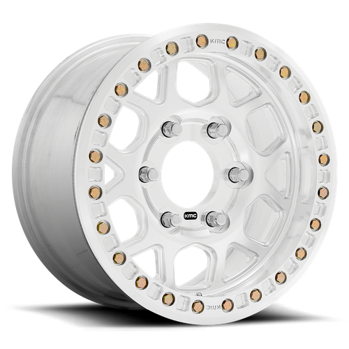 KMC KM444 MESA FORGED BEADLOCK 17x9 8x165.1 -12 Raw Machined
