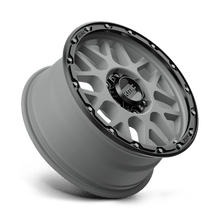 KMC KM535 GRENADE OFF-ROAD 18x8.5 6x139.7 +35 Matte Gray W/ Matte Black Lip