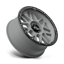 KMC KM535 GRENADE OFF-ROAD 20x9 5x127 +18 Matte Gray W/ Matte Black Lip