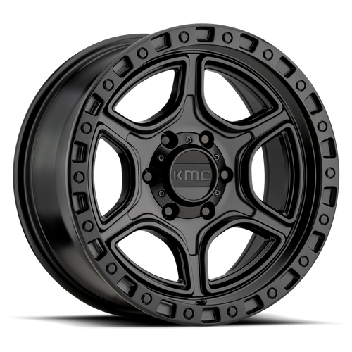 KMC KM539 PORTAL 17x8.5 6x139.7 +18 Satin Black