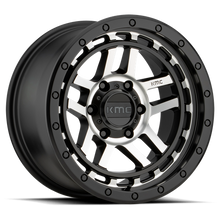 KMC KM540 RECON 17x8.5 6x139.7 +18 Satin Black Machined