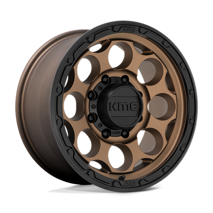 KMC KM541 DIRTY HARRY 17x8.5 8x165.1 +0 Matte Bronze W/ Black Lip