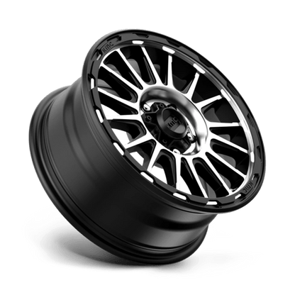 KMC KM542 IMPACT 17x8 5x108 +38 Satin Black Machined