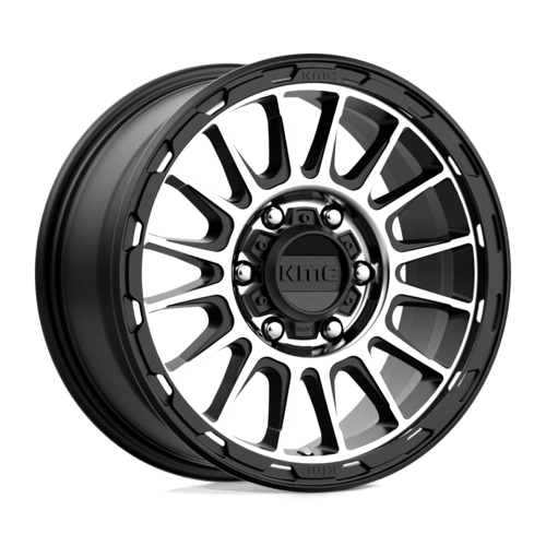 KMC KM542 IMPACT 16x8 6x139.7 +0 Satin Black Machined