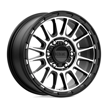 KMC KM542 IMPACT 16x8 6x139.7 +0 Satin Black Machined