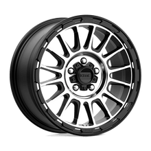 KMC KM542 IMPACT 17x8 5x114.3 +35 Satin Black Machined