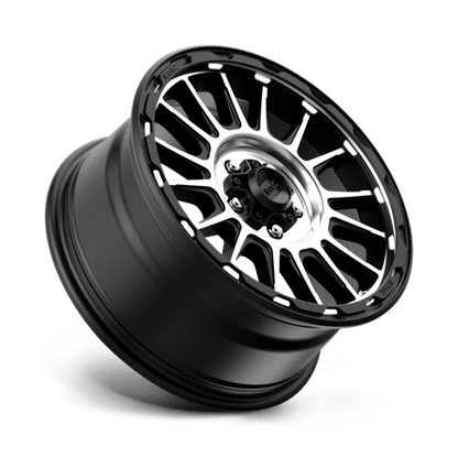 KMC KM542 IMPACT 17x8 5x114.3 +35 Satin Black Machined