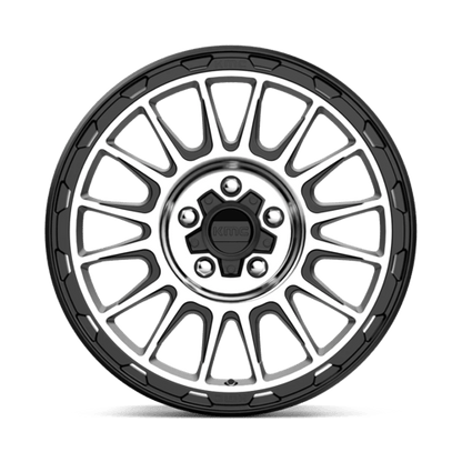 KMC KM542 IMPACT 17x8 5x114.3 +35 Satin Black Machined