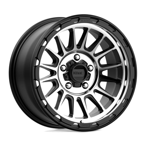 KMC KM542 IMPACT 17x8.5 5x127 +0 Satin Black Machined