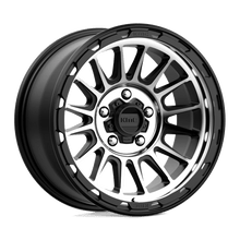 KMC KM542 IMPACT 17x8.5 5x127 +0 Satin Black Machined