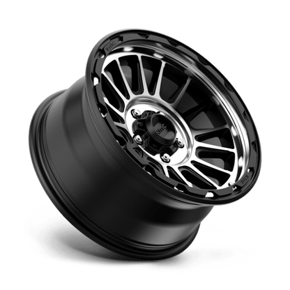 KMC KM542 IMPACT 17x8.5 5x127 +0 Satin Black Machined