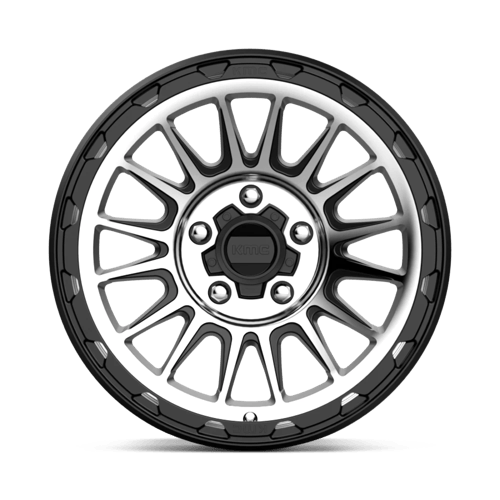 KMC KM542 IMPACT 17x8.5 5x127 +0 Satin Black Machined